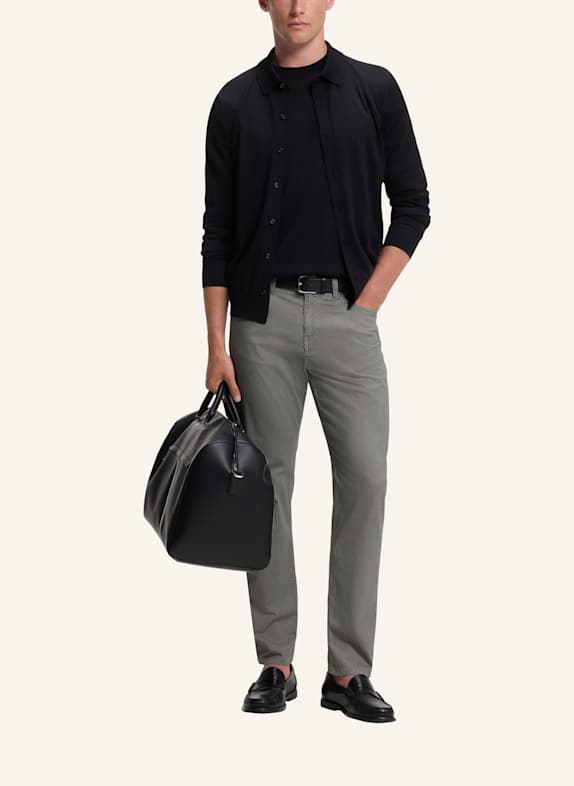 BOSS 5-Pocket Trousers H-RE.MAINE5 Regular Fit SCHWARZ