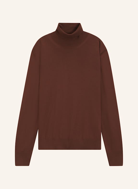 BOSS Pullover H-MUSSO Regular Fit BRAUN