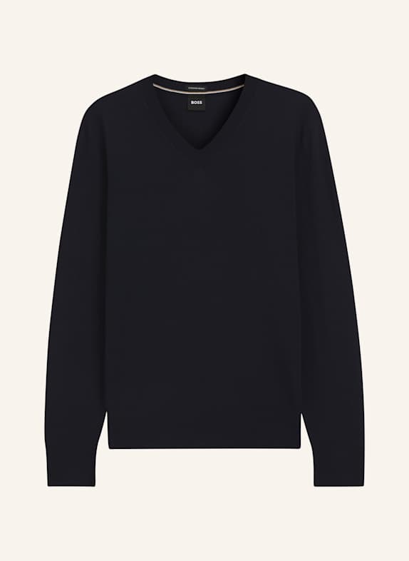 BOSS Pullover H-MELBA Regular Fit DUNKELBLAU