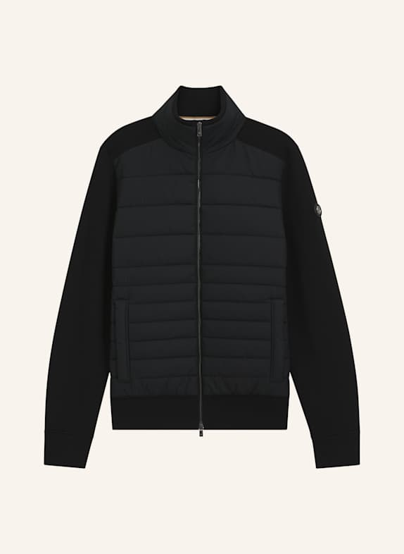 BOSS Strickjacke H-FACENTE Regular Fit SCHWARZ
