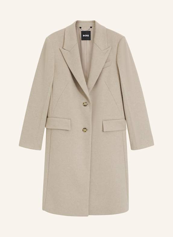 BOSS Coat CLASSIN1 BEIGE