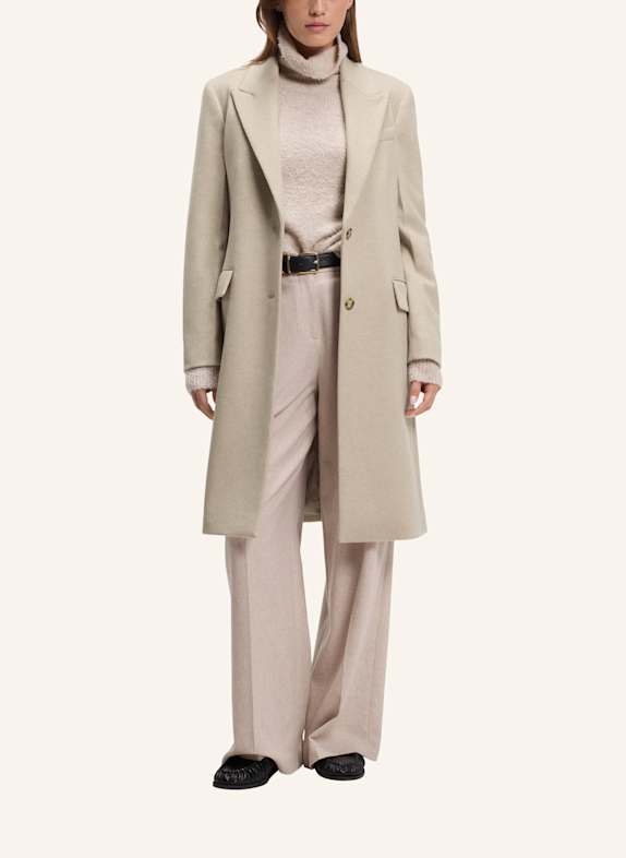 BOSS Coat CLASSIN1 BEIGE