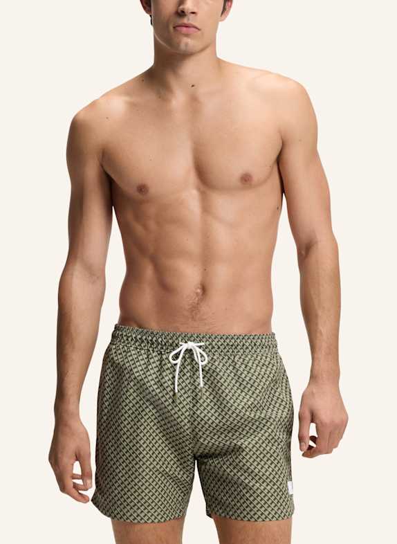 BOSS Badeshorts VIBE KHAKI