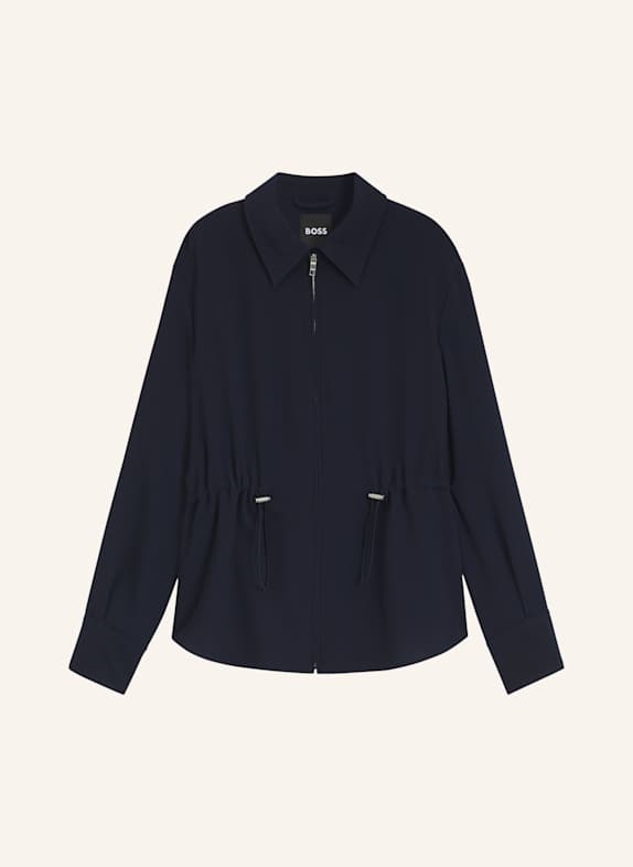 BOSS Blazer JALISYNA Regular Fit DUNKELBLAU