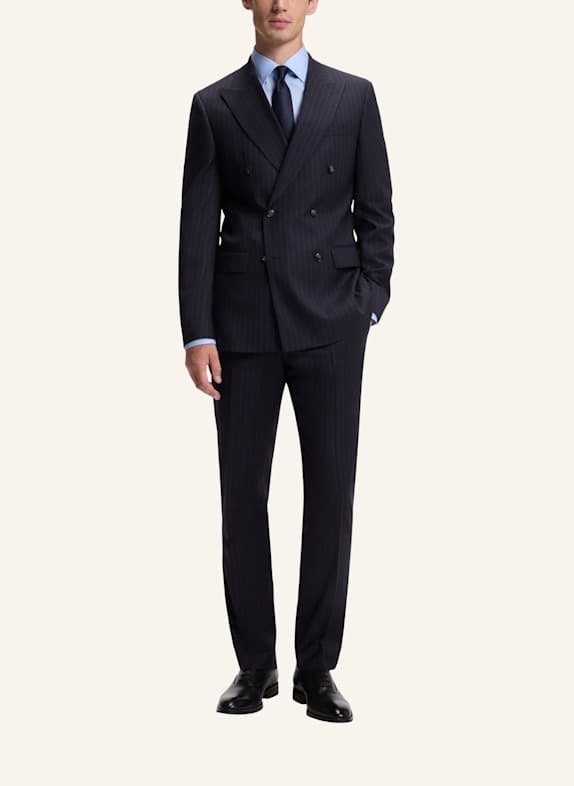 BOSS Anzug H-HUGE-2PCS-DB-264 Slim Fit DUNKELBLAU