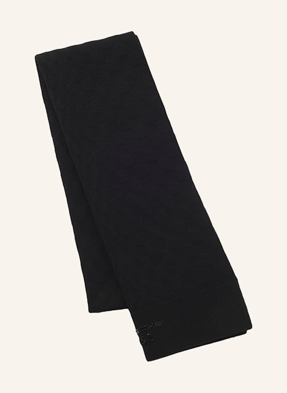 BOSS Schal PASHA SCARF JACQ PS SCHWARZ