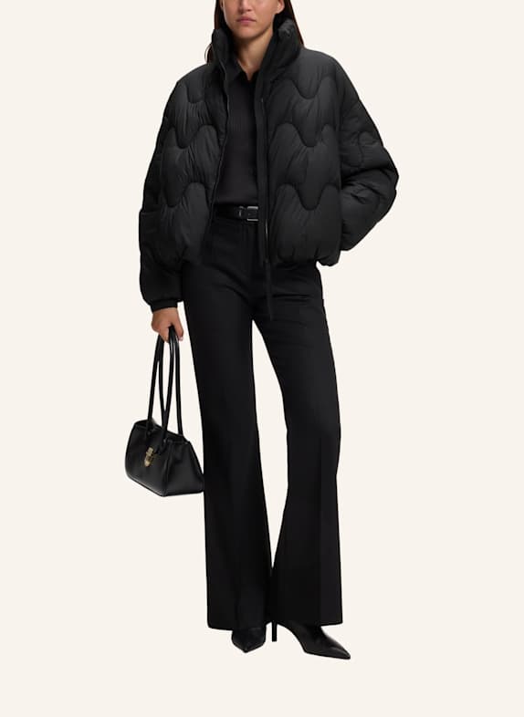HUGO Jacke FALBALA-1 Relaxed Fit SCHWARZ