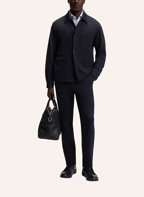 BOSS Sakko P-CARPER-OS-J-WG264 Regular Fit DUNKELBLAU