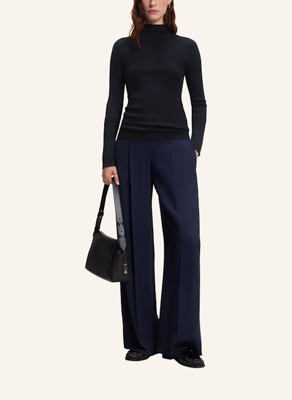 BOSS Pullover FOLIORA DUNKELBLAU