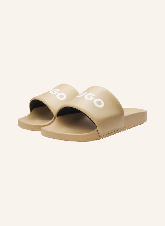 HUGO Sandalen TIMEIN_SLID_PDEMLG BEIGE