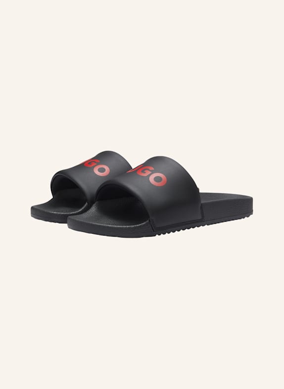 HUGO Sandalen TIMEIN_SLID_PDEMLG SCHWARZ
