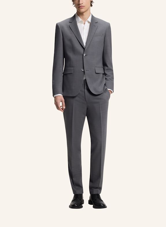 HUGO Anzug HENRY-GETLIN Extra Slim Fit DUNKELGRAU
