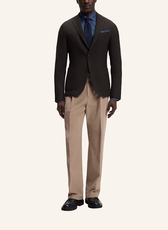 BOSS Sakko C-HANRY-263 Slim Fit DUNKELBRAUN