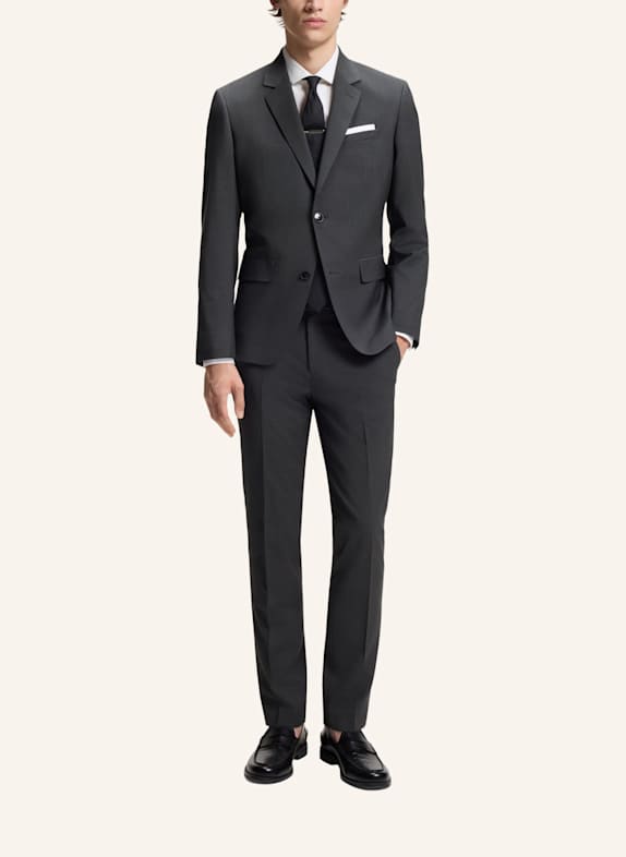 HUGO Anzug HENRY-GETLIN253X-MH Slim Fit DUNKELGRAU
