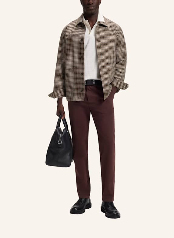 BOSS Sakko C-CARPER-OS-2PP-264 Relaxed Fit BRAUN