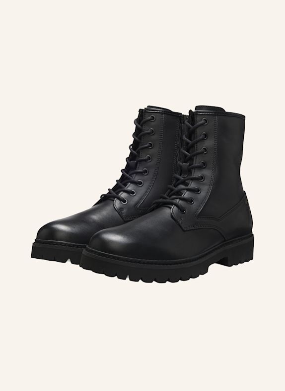HUGO Boots DRAVEN_ZIPB_LT SCHWARZ