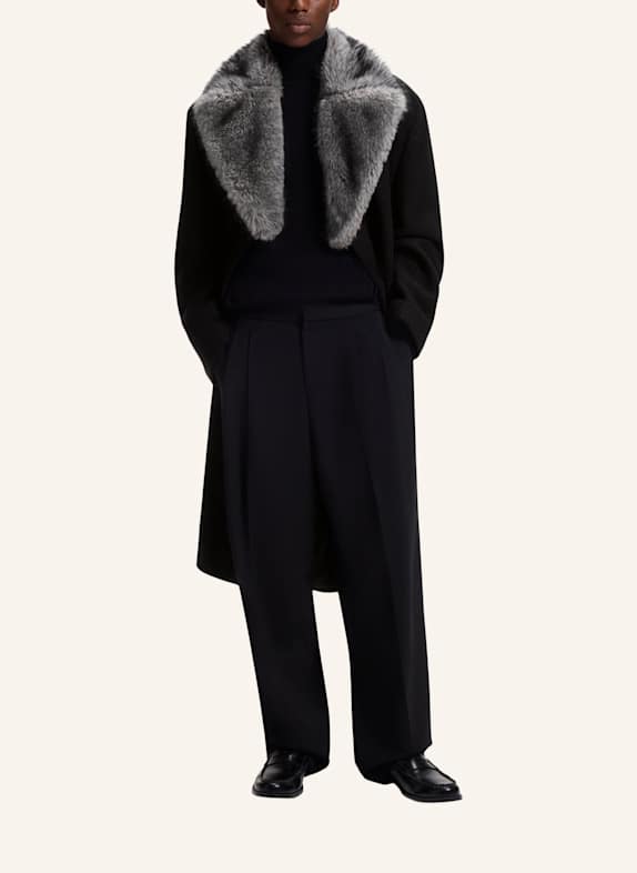 HUGO Mantel MACARIO2631_IN Regular Fit SCHWARZ