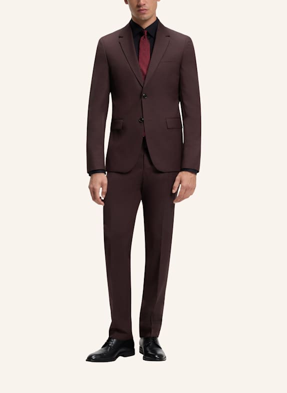 BOSS Anzug H-HOUSTON-2PCS-263 Slim Fit ROT