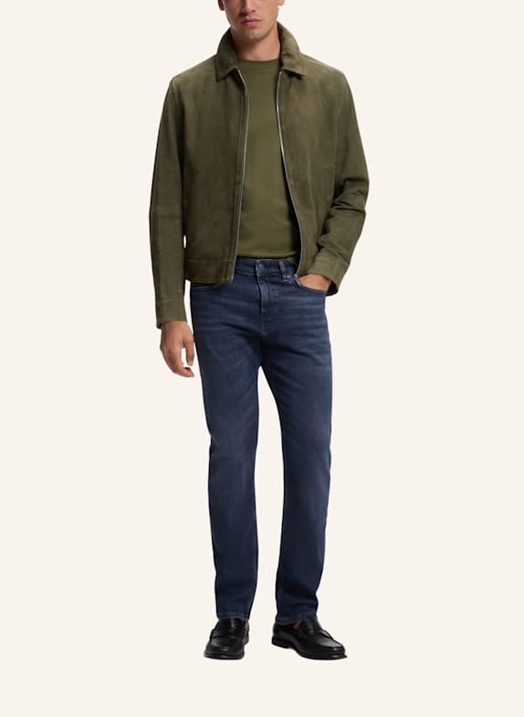 BOSS Jeans DELAWARE_IN Slim Fit DUNKELBLAU