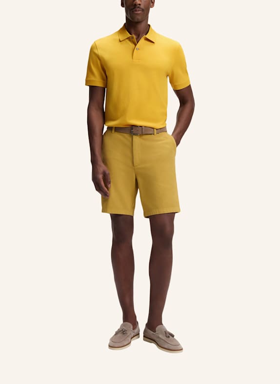 BOSS Piqué-Poloshirt PALLAS Regular Fit GELB