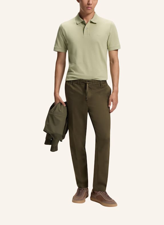 BOSS Piqué-Poloshirt PALLAS Regular Fit KHAKI