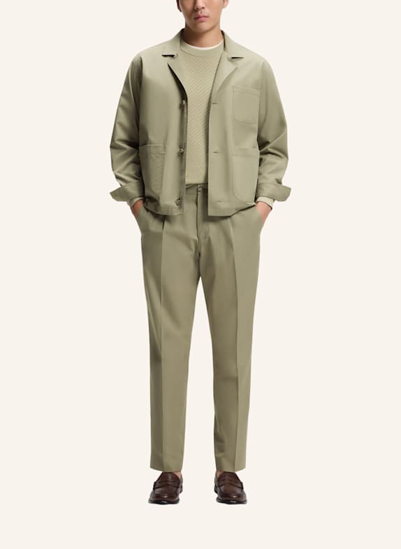 BOSS Sakko C-CARPER-OS-263 Relaxed Fit KHAKI
