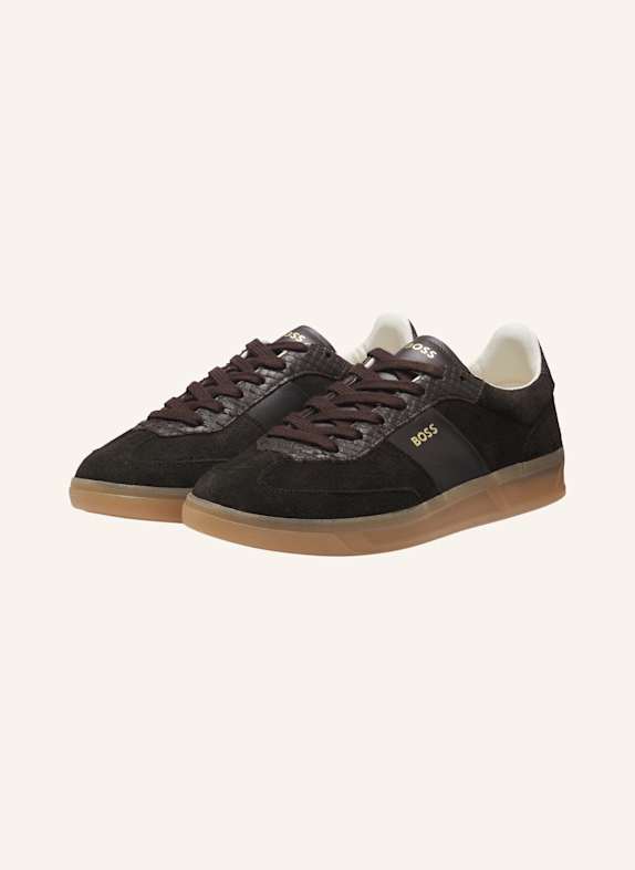 BOSS Sneaker BRENTA_TENN_SDLTSN DUNKELBRAUN