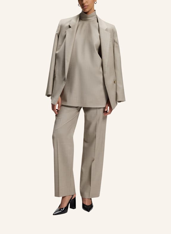 BOSS Bluse BIENTA Regular Fit BEIGE