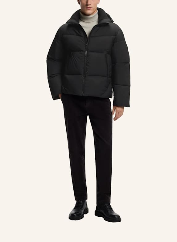 BOSS Jacke OBORE Oversize Fit SCHWARZ