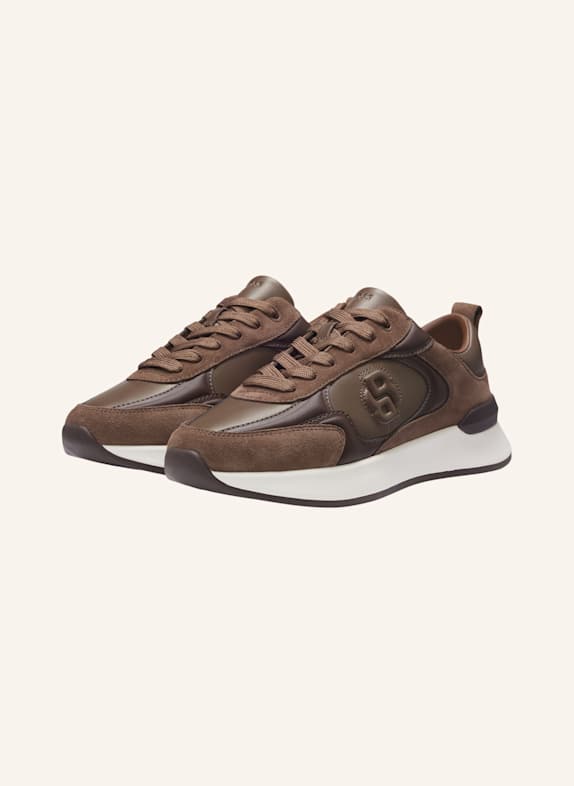BOSS Sneaker B ICON_RUNN_SDGRALT BRAUN