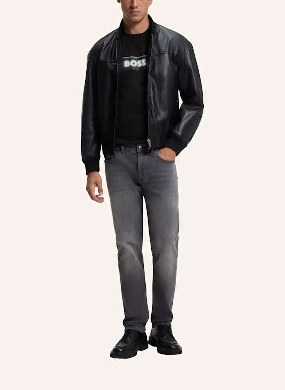 BOSS T-Shirt TE_EFFECT Regular Fit SCHWARZ