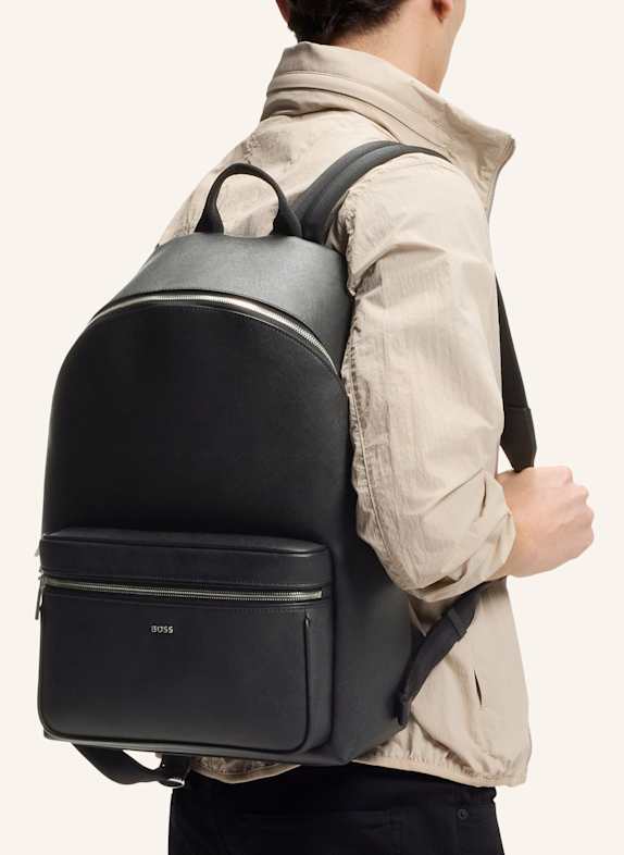 BOSS Rucksack NORTHON_BACKPACK SCHWARZ