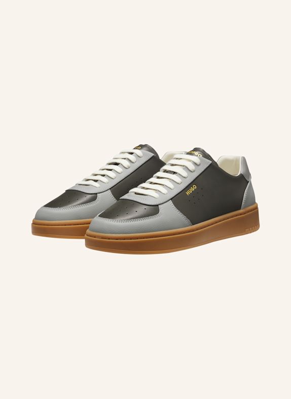 HUGO Sneaker NESTON_TENN_ALLT DUNKELGRAU