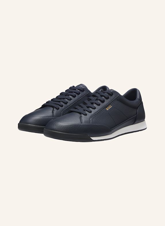 BOSS Sneaker NITAN_LOWP_LTGRN DUNKELBLAU