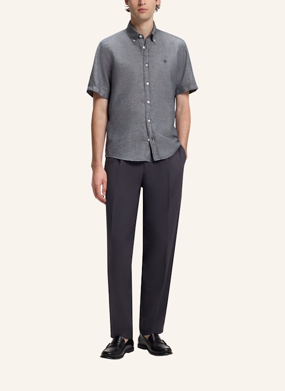 BOSS Hemd H-LIAM-BD-SH-E-C-262 Regular Fit DUNKELBLAU