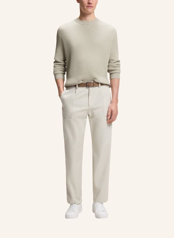 BOSS Pullover AKIPANO Regular Fit BEIGE