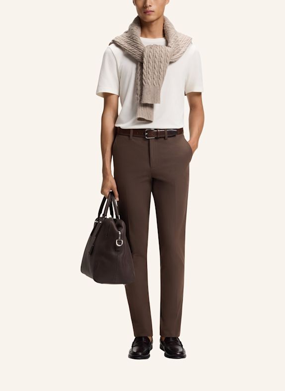 BOSS Chino KAITON Slim Fit DUNKELBRAUN