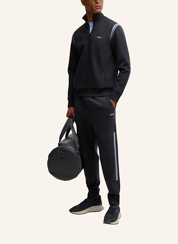 BOSS Trainingsanzug TRACKSUIT SET Regular Fit DUNKELBLAU