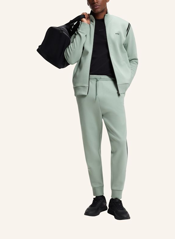 BOSS Trainingsanzug TRACKSUIT SET Regular Fit GRÜN