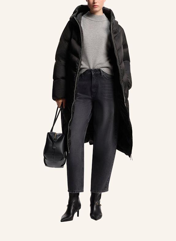 HUGO Daunenjacke FINI-4 Relaxed Fit SCHWARZ