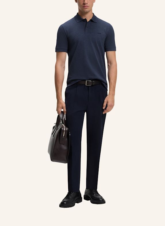 BOSS Piqué-Poloshirt PALLAS Regular Fit BLAU
