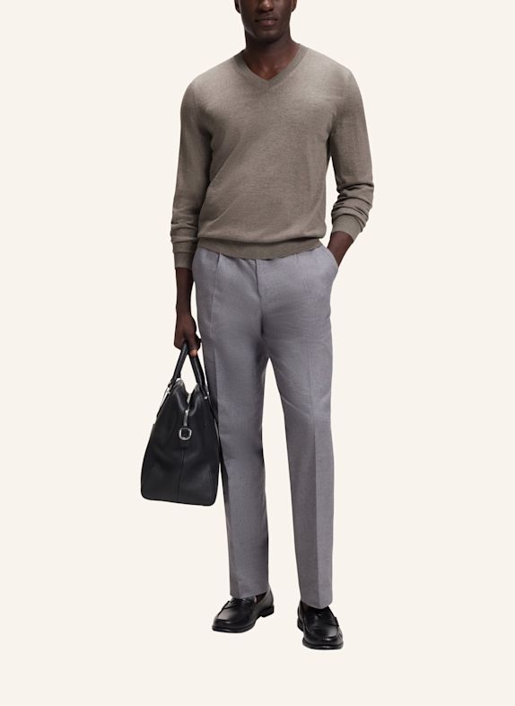 BOSS Pullover H-MELBA Regular Fit BRAUN