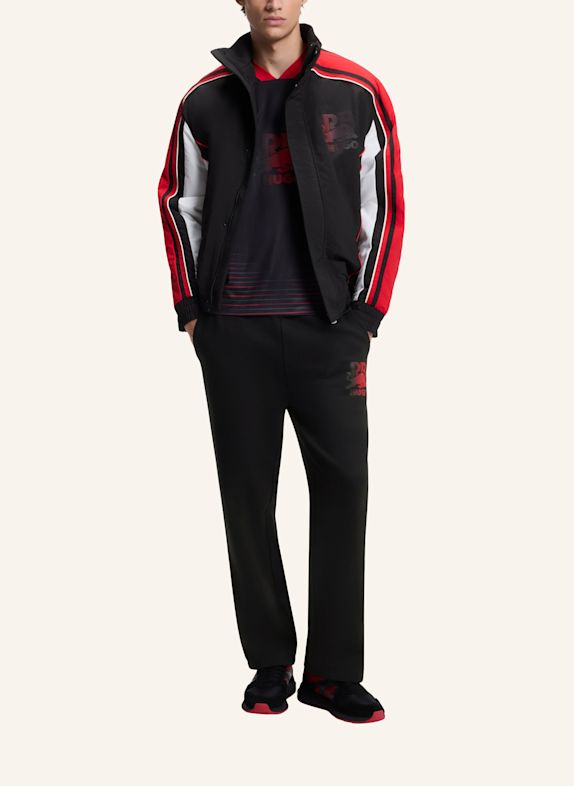 HUGO Jogginghose DOLGER_RB Relaxed Fit SCHWARZ