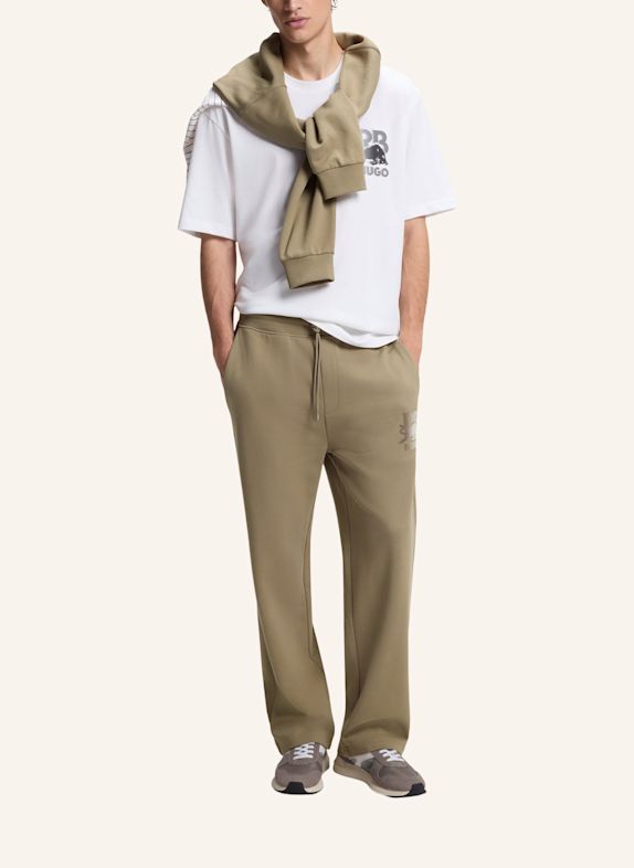 HUGO Jogginghose DOLGER_RB Relaxed Fit BRAUN
