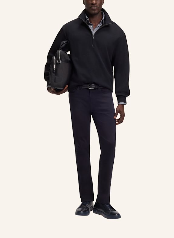 BOSS Sweatshirt P-STIMMANN 11 Regular Fit DUNKELBLAU