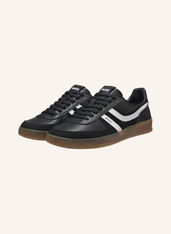 BOSS Sneaker BRANDON_TENN_MIPU SCHWARZ
