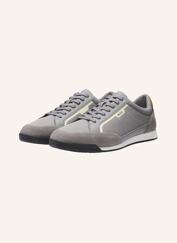 BOSS Sneaker NITAN_LOWP_MIRSPU GRAU