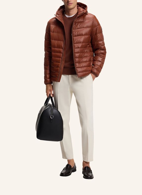 BOSS Daunenjacke H-DIMO BRAUN