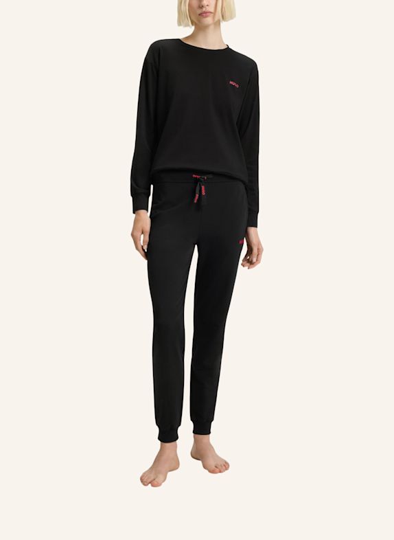 HUGO Loungewear Unterteil HUGO ID_PANT SCHWARZ