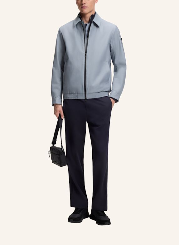 BOSS Jacke OW_UNION COACH JT Regular Fit DUNKELGRAU